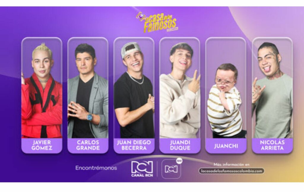Preseleccionados de 'La casa de los famosos'