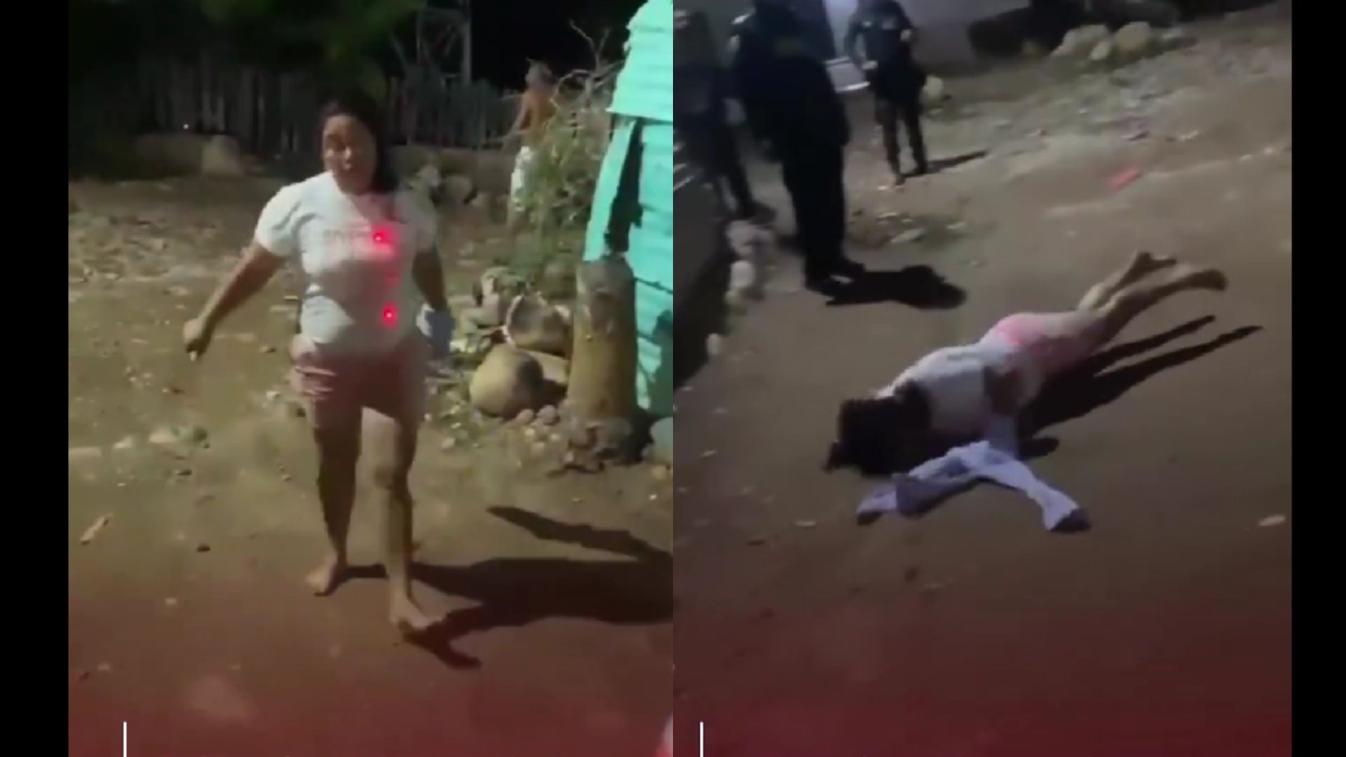 Magdalena hoy: mujer casi apuñala a su esposo y a policía, pero la controlaron