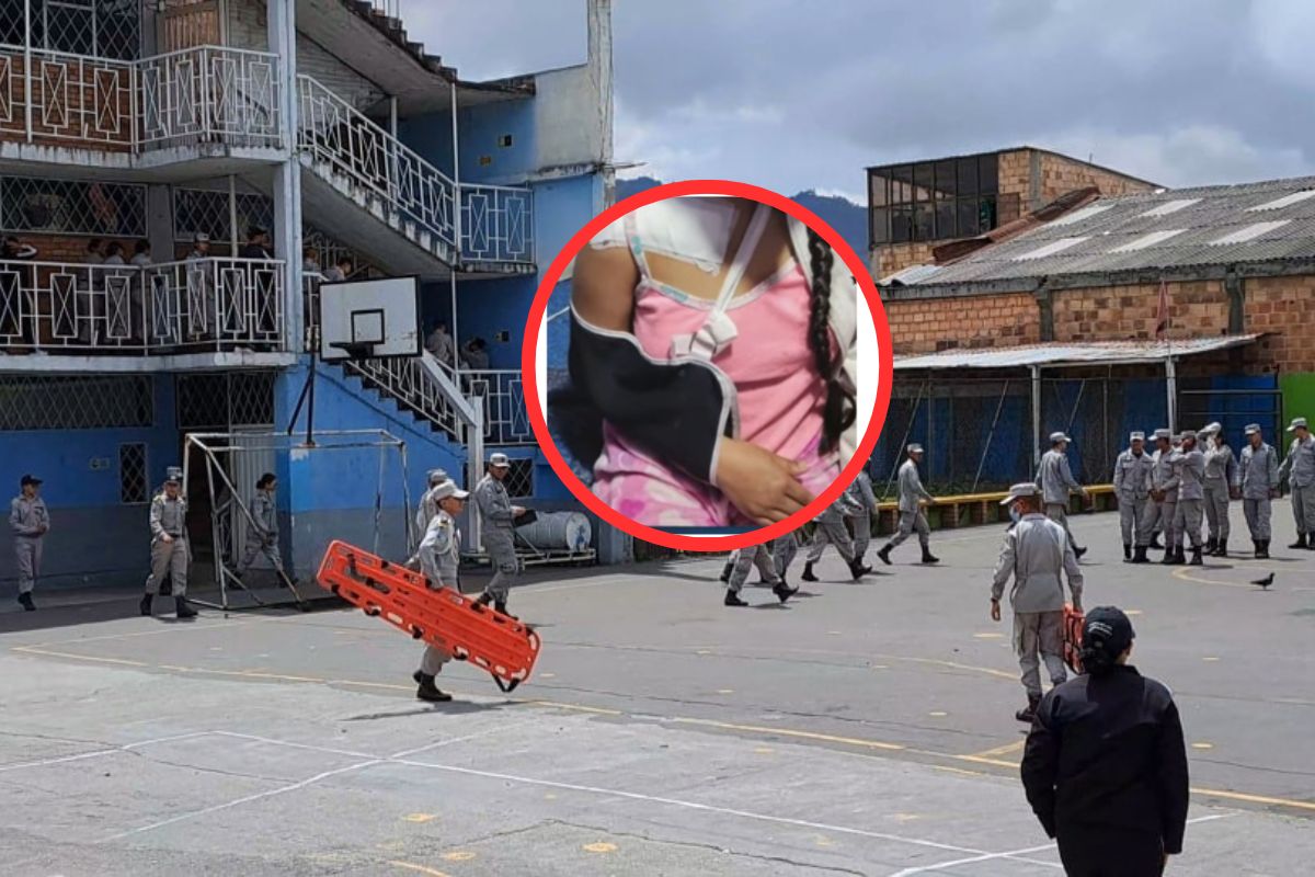 Niña cayó de roca en salida pedagógica de colegio de Soacha. A la menor la habrían llevado en bicitaxi y no en ambulancia. 