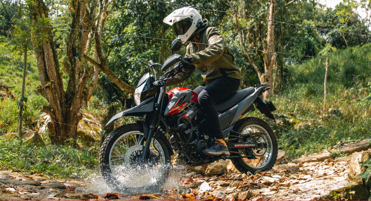 Foto de moto AKT, en nota de que AKT anunció cómo son sus nuevas motos por crecimiento de portafolio en Colombia