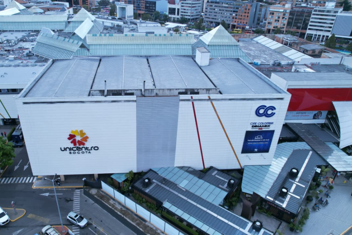 Unicentro anunció cambio novedoso en el centro comercial en Bogotá: se podrá ver en sus cubiertas. El proyecto busca evitar la emisión de CO2.
