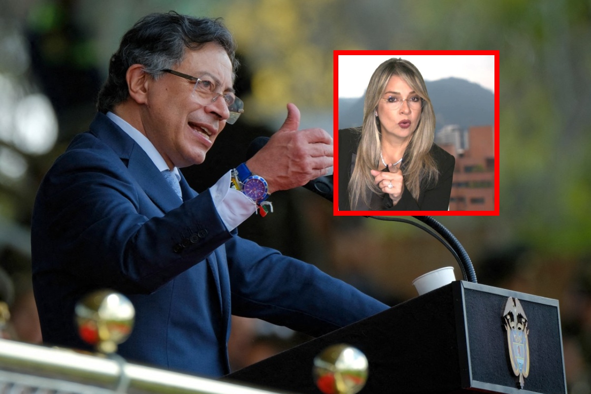 Petro arremetió contra Vicky Dávila luego de que lo vincularan a lista Clinton
