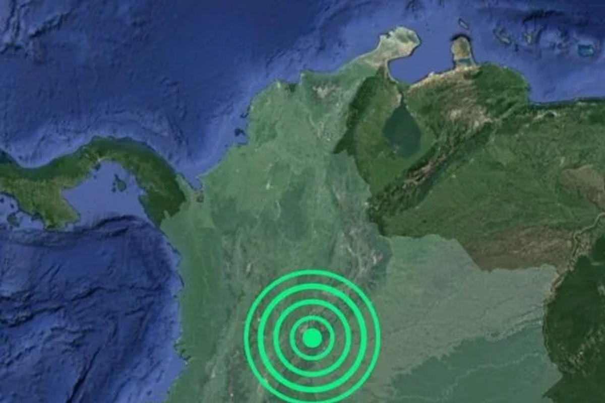 Temblor en Colombia de magnitud 3.5 hoy sábado 25 de octubre en Los Santos