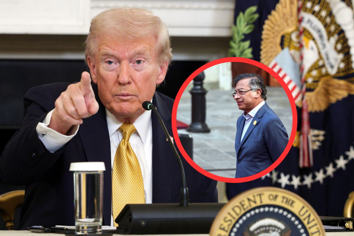 "Es un narcotraficante": Trump siguió desatado contra Petro después de meterlo a lista Clinton. El mandatario colombiano lo ha venido desafiando. 