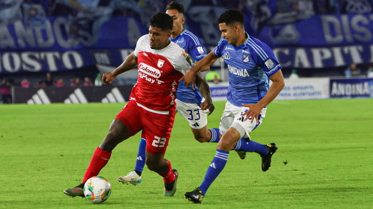 Santa Fe vs. Millonarios EN VIVO por Liga: transmisión gratis por Internet hoy