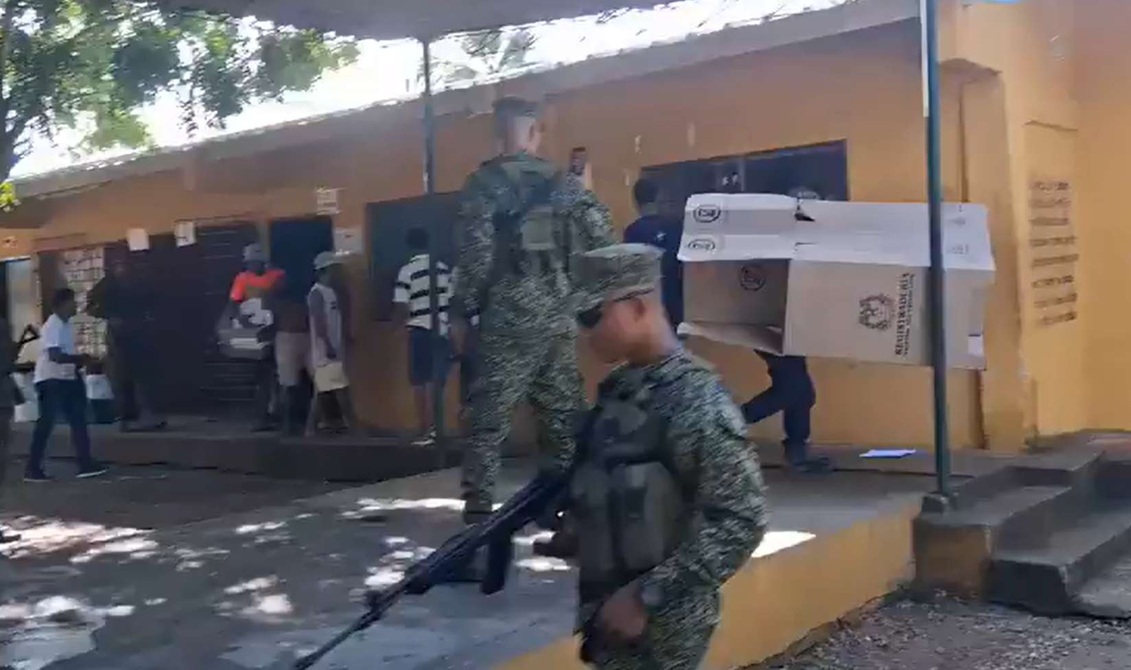 Foto de urnas en Arjona (Bolívar), en nota de cómo fue ataque a puestos de votación para consulta interna de Pacto Histórico