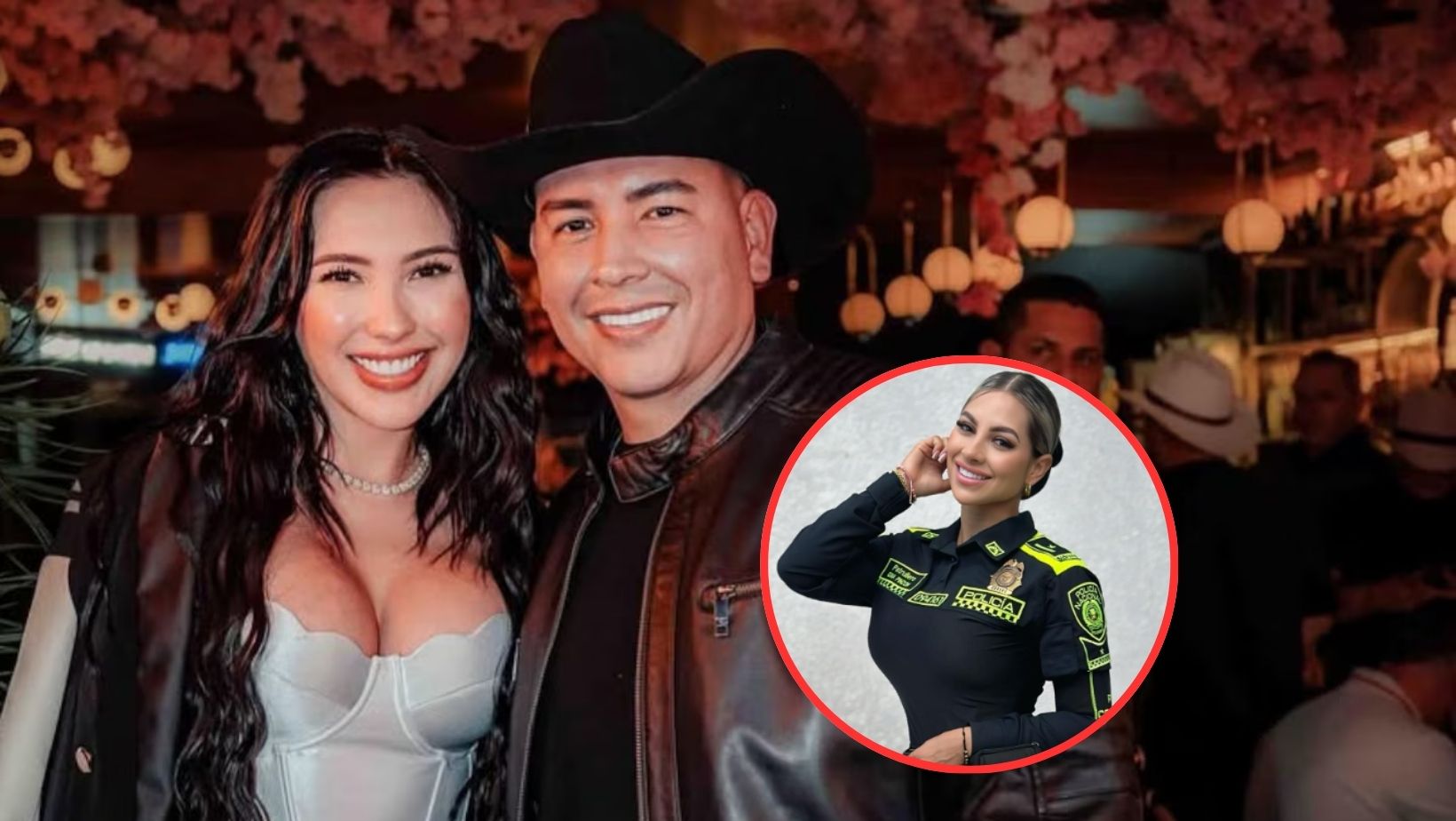 Ex de Aída Victoria Merlano le mandaba mensajes a famosa policía: pruebas