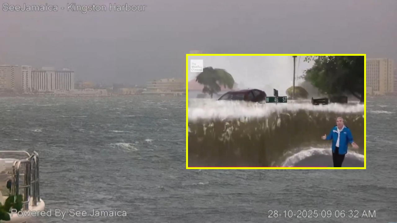 Jamaica se prepara para huracán Melissa: casi un año de lluvia en Bogotá, video