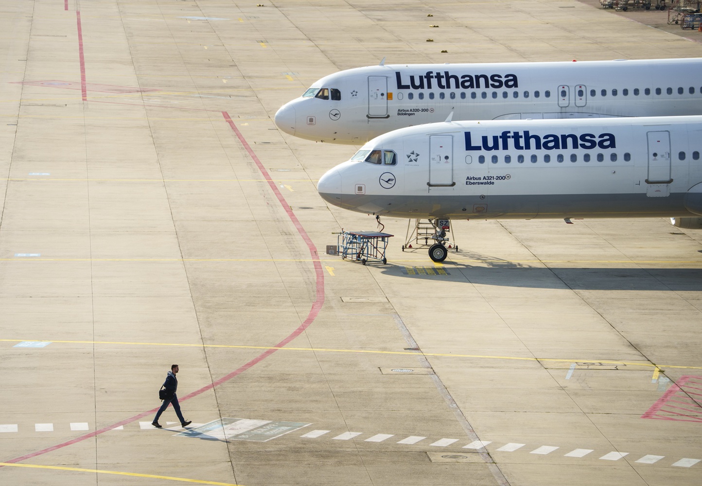 Avión de Lufthansa
