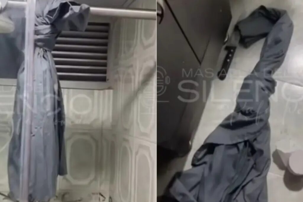 Lugar donde encontraron a 'Baby Demoni' / Captura de pantalla de 'Más allá del silencio'