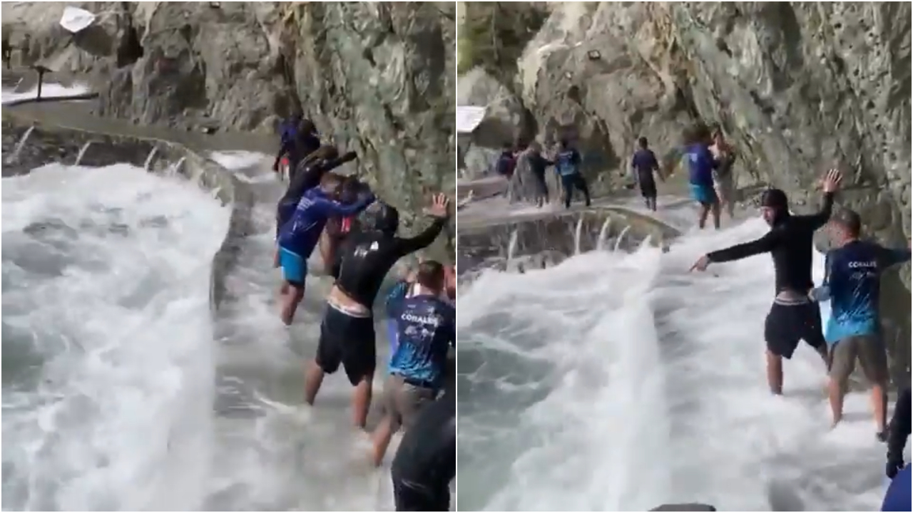 Huracán Melissa provoca ingreso del mar al Acuario y Playa Blanca en Santa Marta