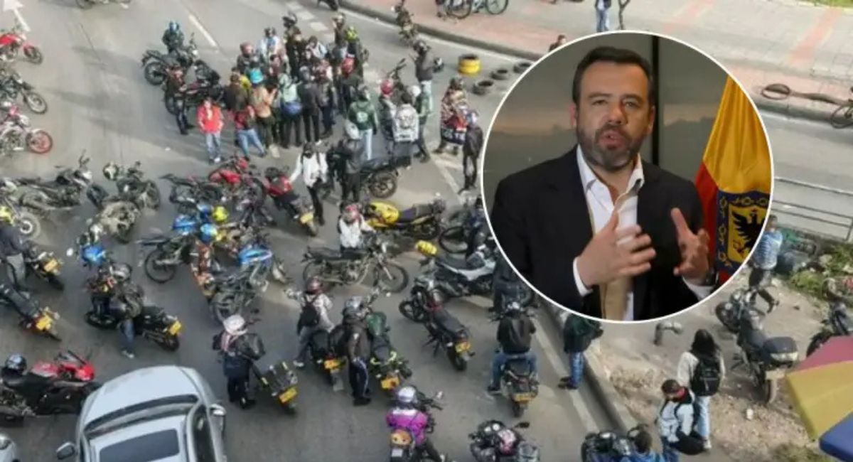 Protestas de motociclistas en Bogotá: Carlos Fernando Galán pide ayuda para retomar el orden tras disturbios por restricción de parrillero. 