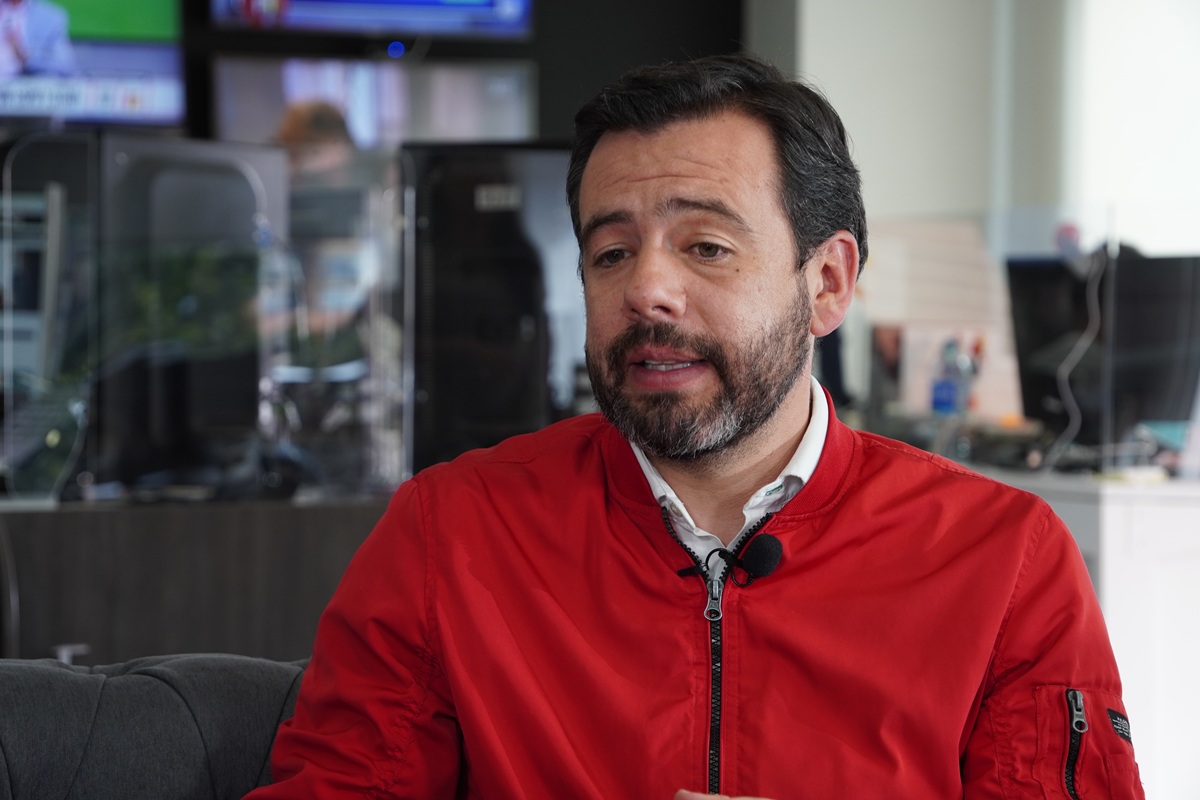 Carlos Fernando Galán, alcalde de Bogotá.