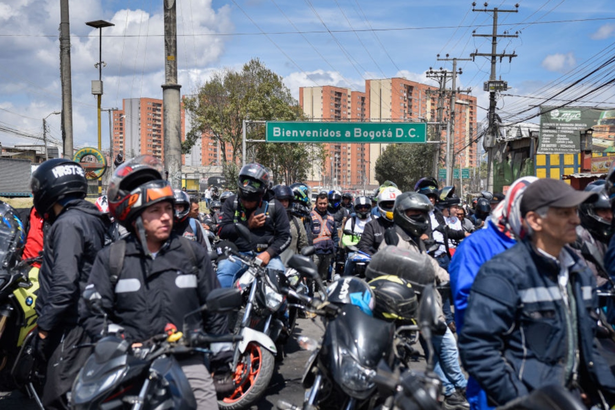 Detenidos, comparendos y balance de protestas de motociclistas por restricciones