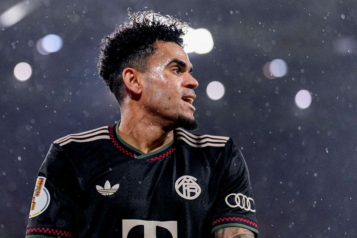 Foto de Luis Díaz, en nota de por qué Luis Díaz es titular en Bayern Múnich y cómo lo destacó su técnico ahora