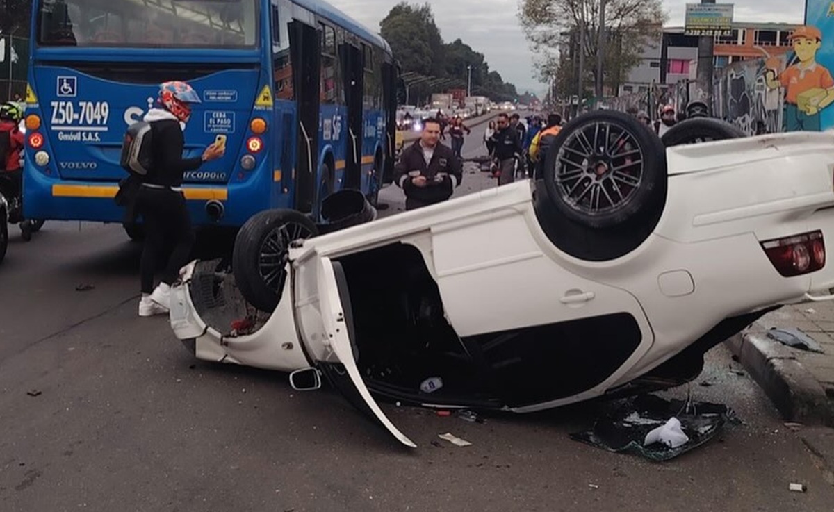 Identifican a dos motociclistas víctimas del grave accidente en Bogotá hoy