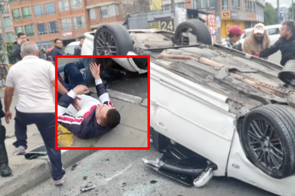 Dan pistas sobre conductor de carro que mató a dos motociclistas en Bogotá