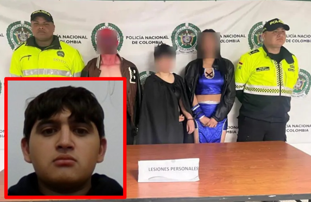 Jaime Esteban Moreno y sus agresores 