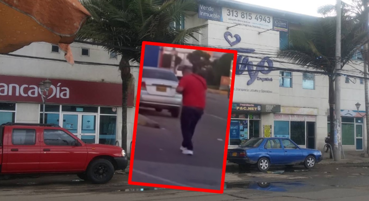 César, herido de bala en Engativá 