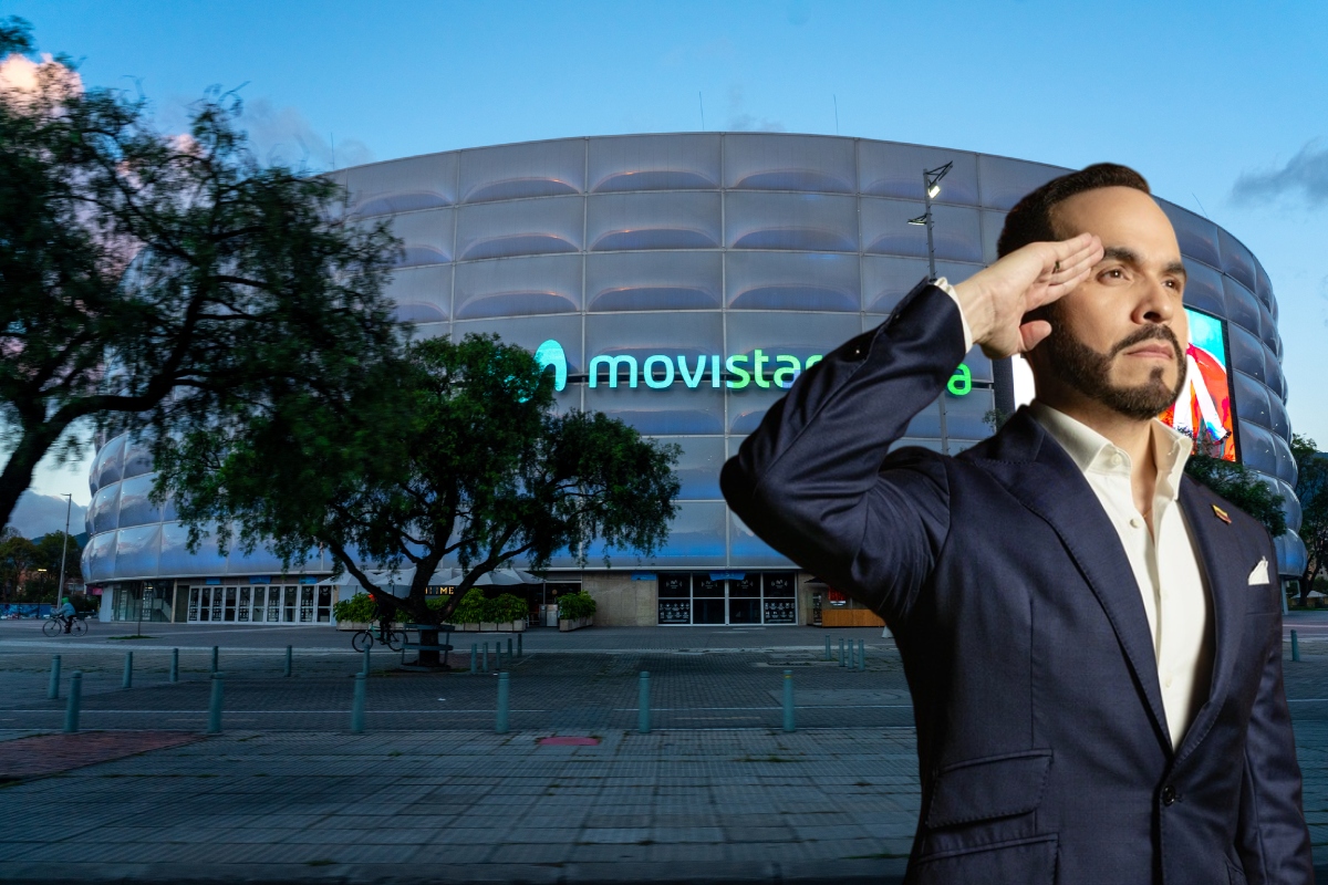 Abelardo de la Espriella en el Movistar Arena