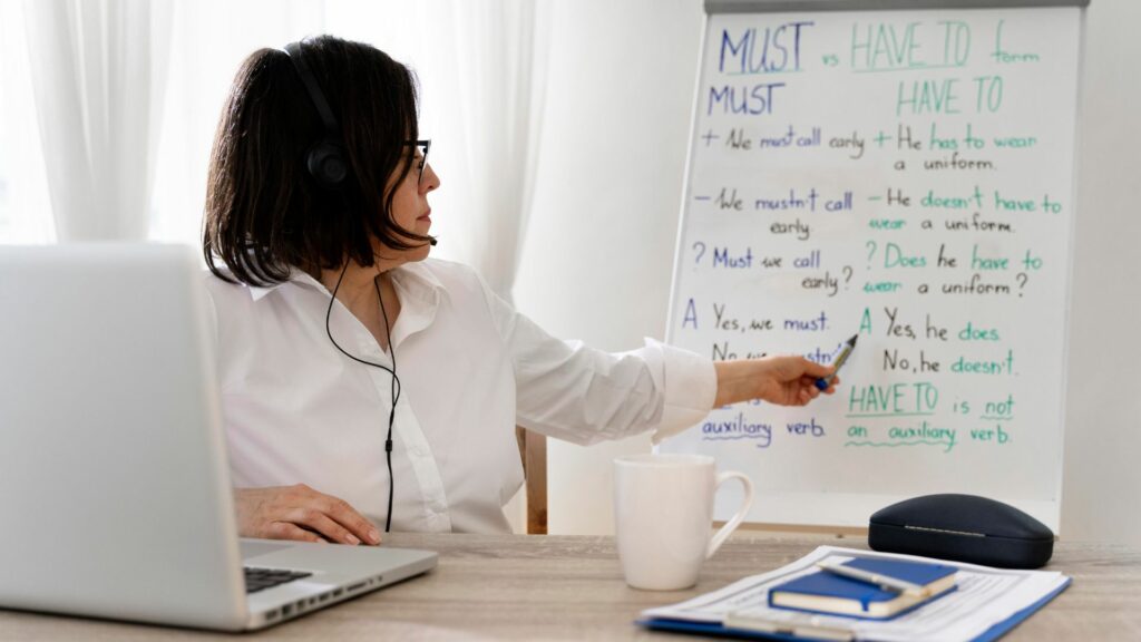 Clase de inglés / Freepik