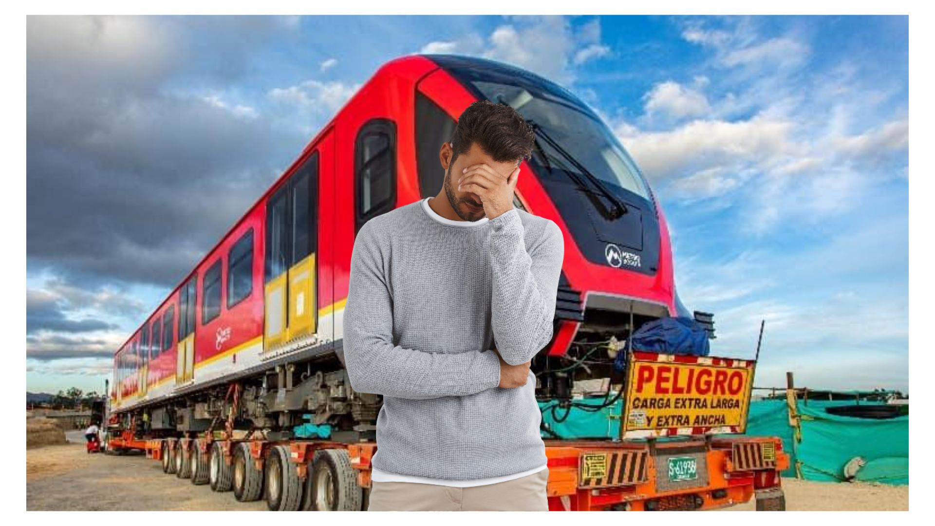 Vagones del metro de Bogotá se accidentaron en China y esto pasó con el tren 