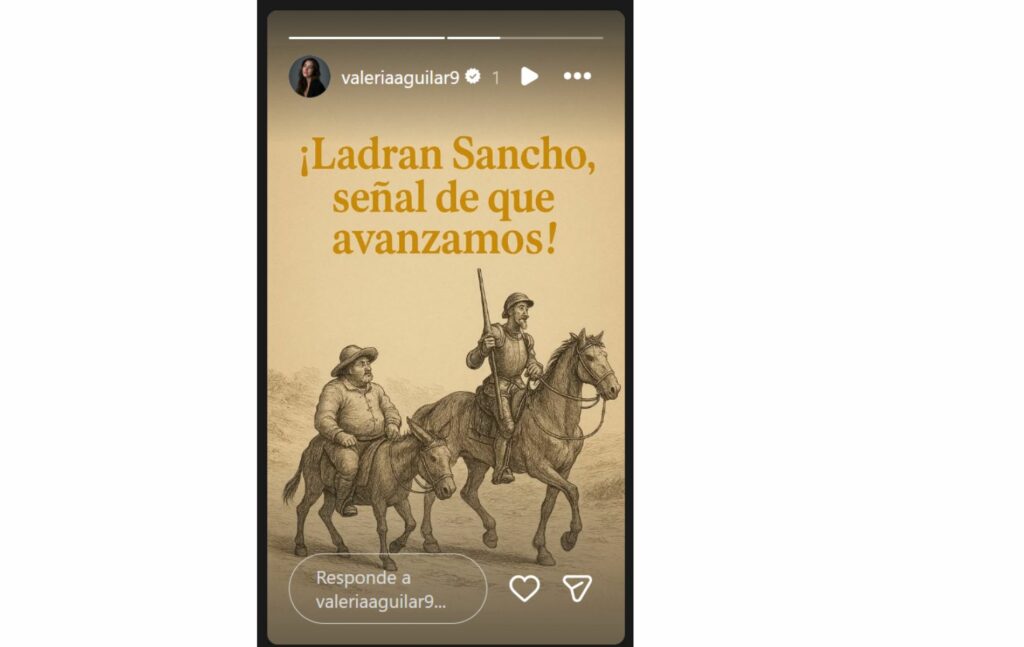 Respuesta de Valeria Aguilar a Valentina Taguado,