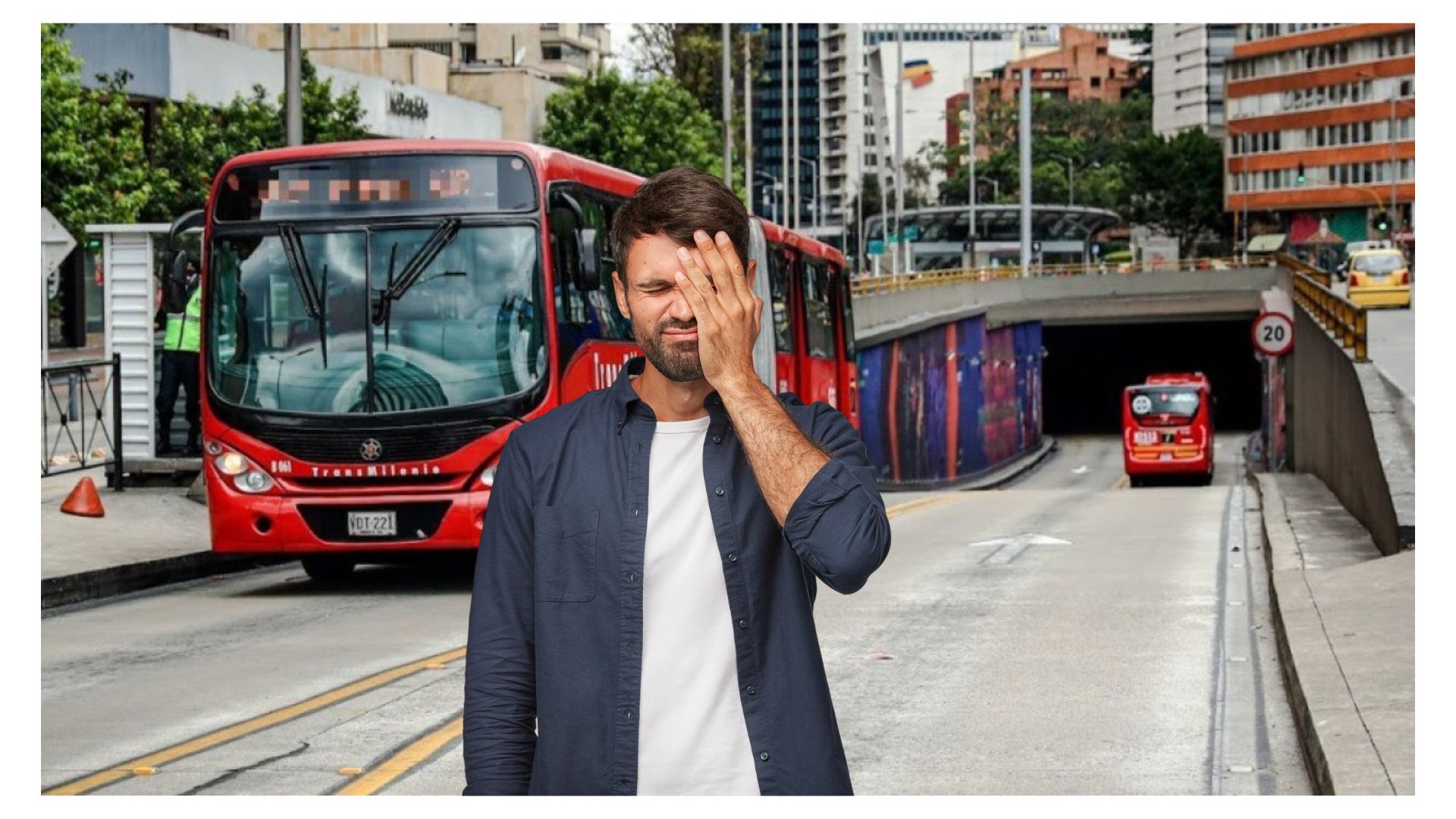 Cierre Portal Américas y estación Biblioteca Tintal por obras de metro de Bogotá