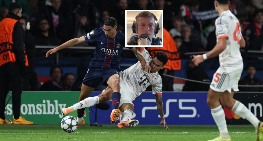 Qué dijo Toni Kross sobre Luis Díaz por lesión de Achraf Hakimi en PSG vs Bayern