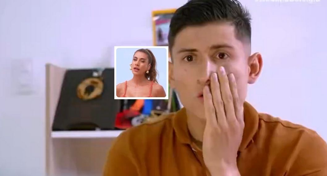 Fotos de Rata y Andrea Serna, en nota de quién fue expulsado en Desafío 2025, por error en Caracol que contó Andrea Serna