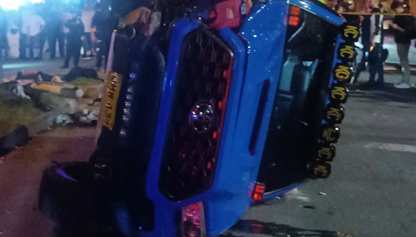 Video de ladrón que murió en Medellín mientras robaba camioneta