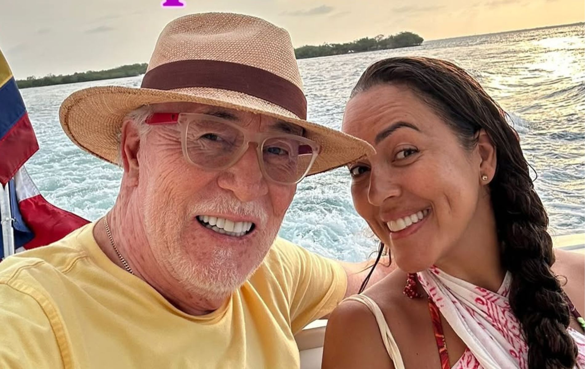 Hija de William Vinasco, Karen Vinasco, e respondió a acosador por usar escote