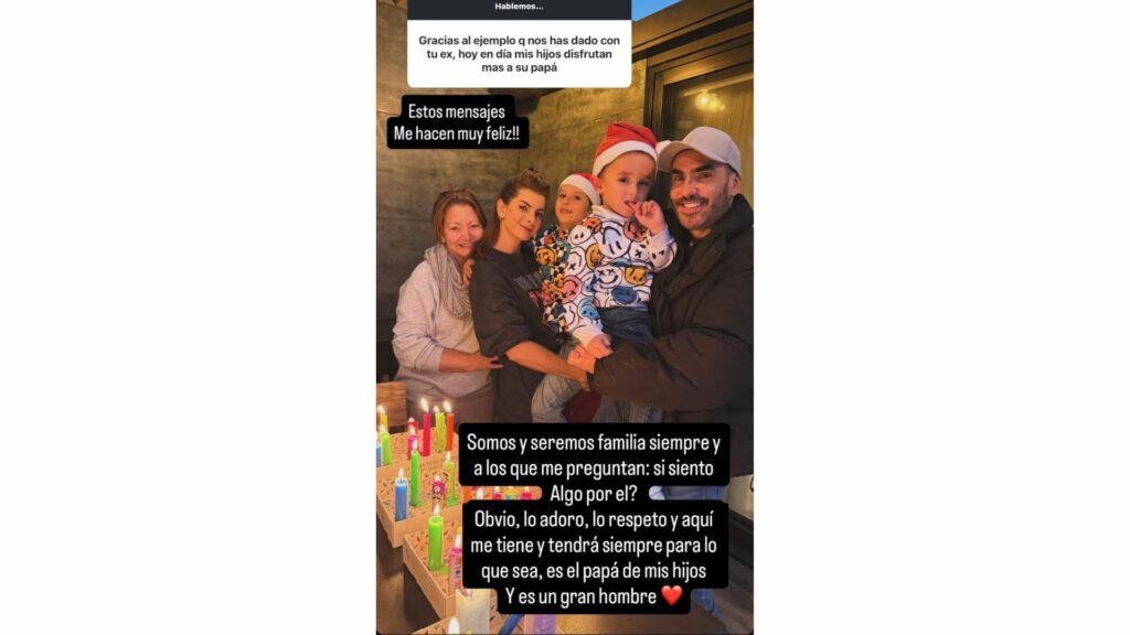 Carolina Cruz, Lincoln Palomeque y sus hijos / Captura de pantalla IG: @carolinacruzosorio