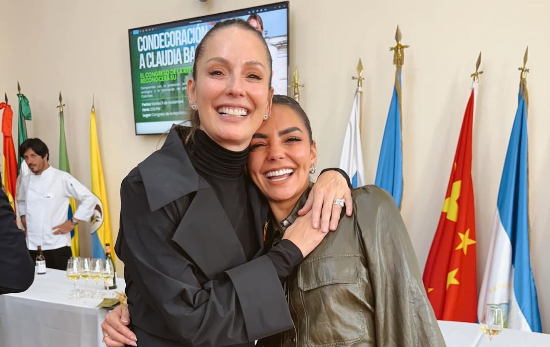 Claudia Bahamón y Valentina Taguado