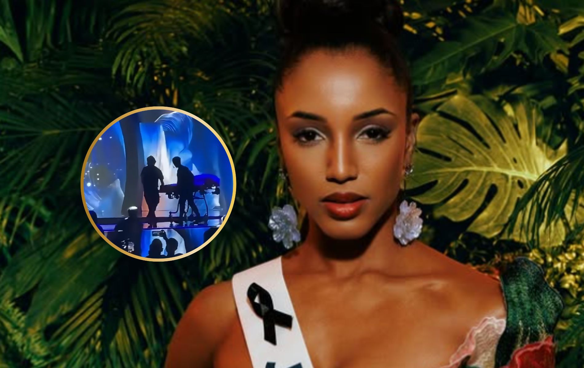 Video: así fue la caída de Miss Jamaica en Miss Universo en el preliminar