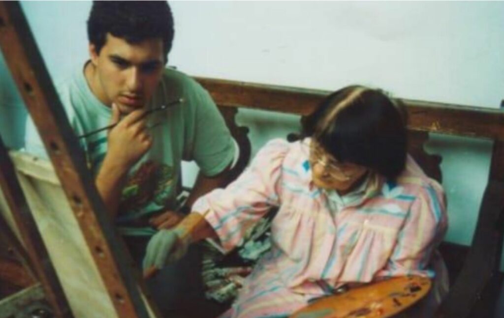 Mateo Blanco y Débora Arango