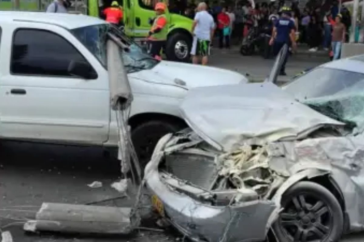 Accidente en Robledo, Medellín hoy.