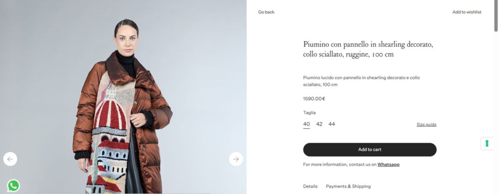 Chaqueta de Verónica Alcocer