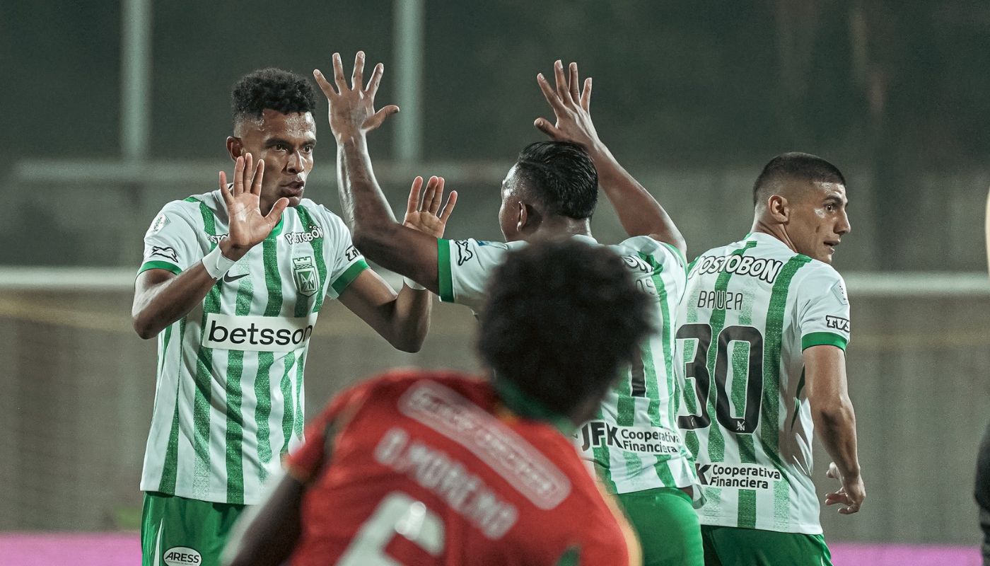 Tabla de posiciones del grupo A con empate de Nacional frente a Junior