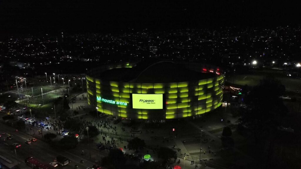 FlyPass en Movistar Arena/ Cortesía