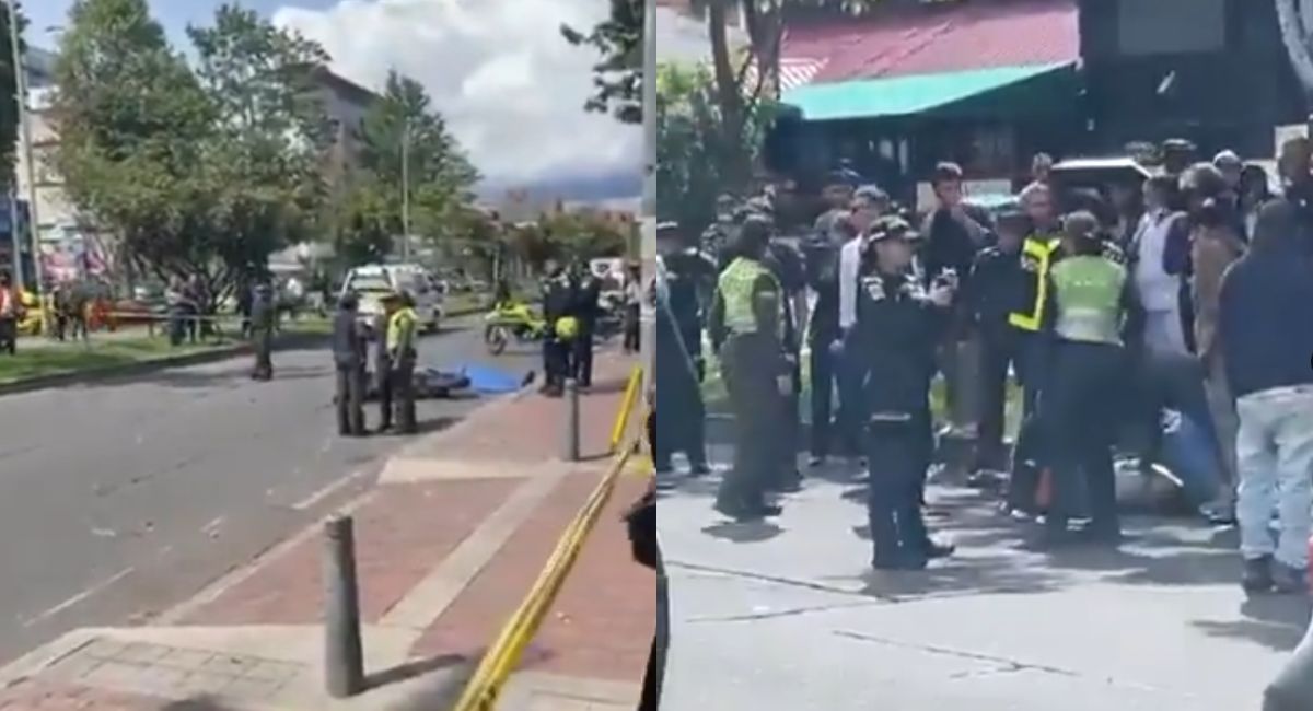 Intento de robo en Usaquén, en el norte de Bogotá, es un estudiante de 29 años al que le pretendían robar el celular y recibió dos disparos.