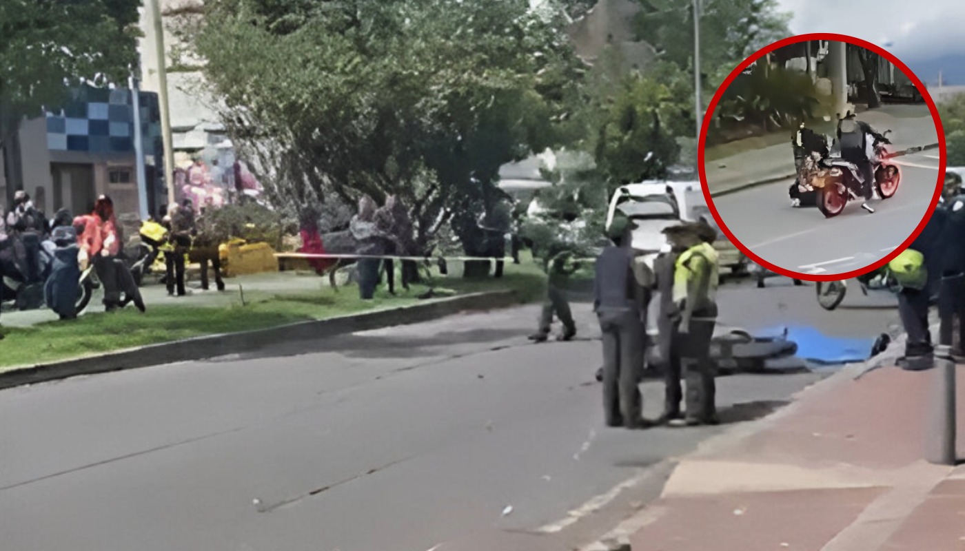 Videos de ladrones en Bogotá: asesinaron a un joven, enfrentaron policía