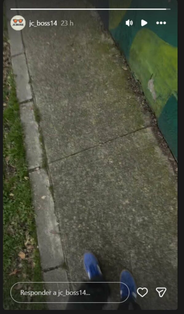 Captura de pantalla de última publicación de Jean Claude Bossard / Instagram @jc_boss14