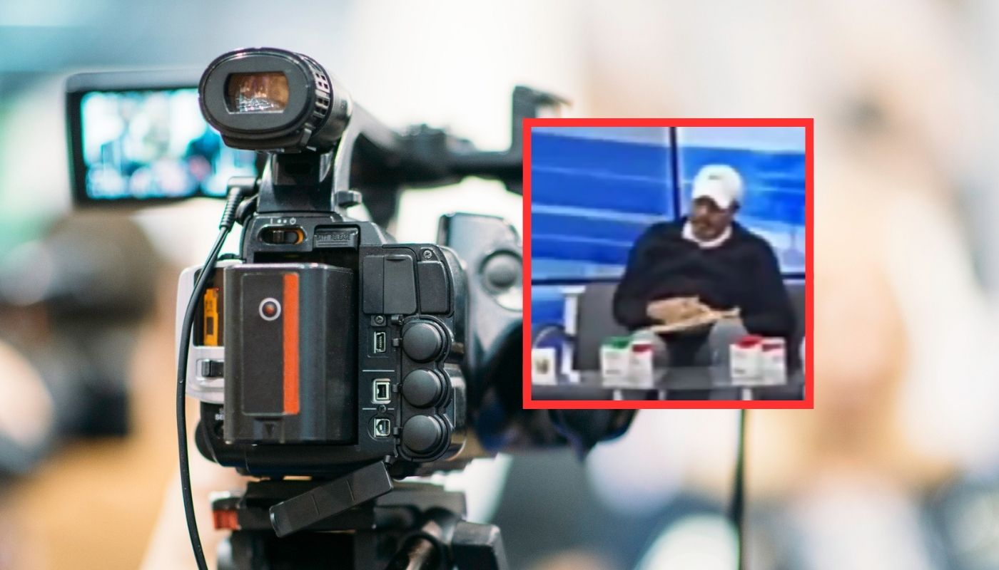 Hombre murió en una entrevista en vivo y cámara registró el inesperado momento