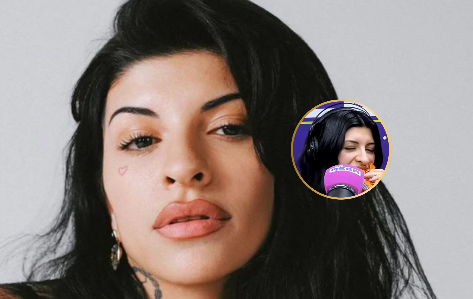 Cazzu probó comida colombiana previo a concierto y esto dijo del Chocoramo