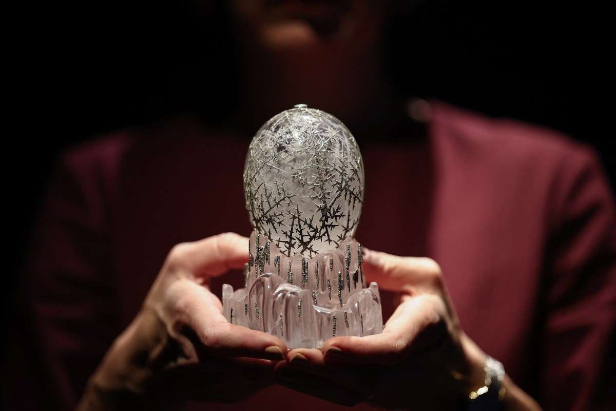 Cómo es Huevo de Invierno de Fabergé vendido por 26 millones de euros, un récord