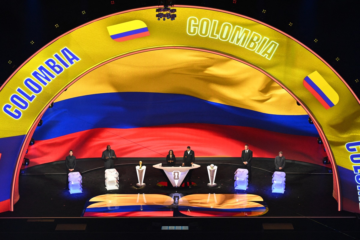 Colombia en sorteo de la Fifa