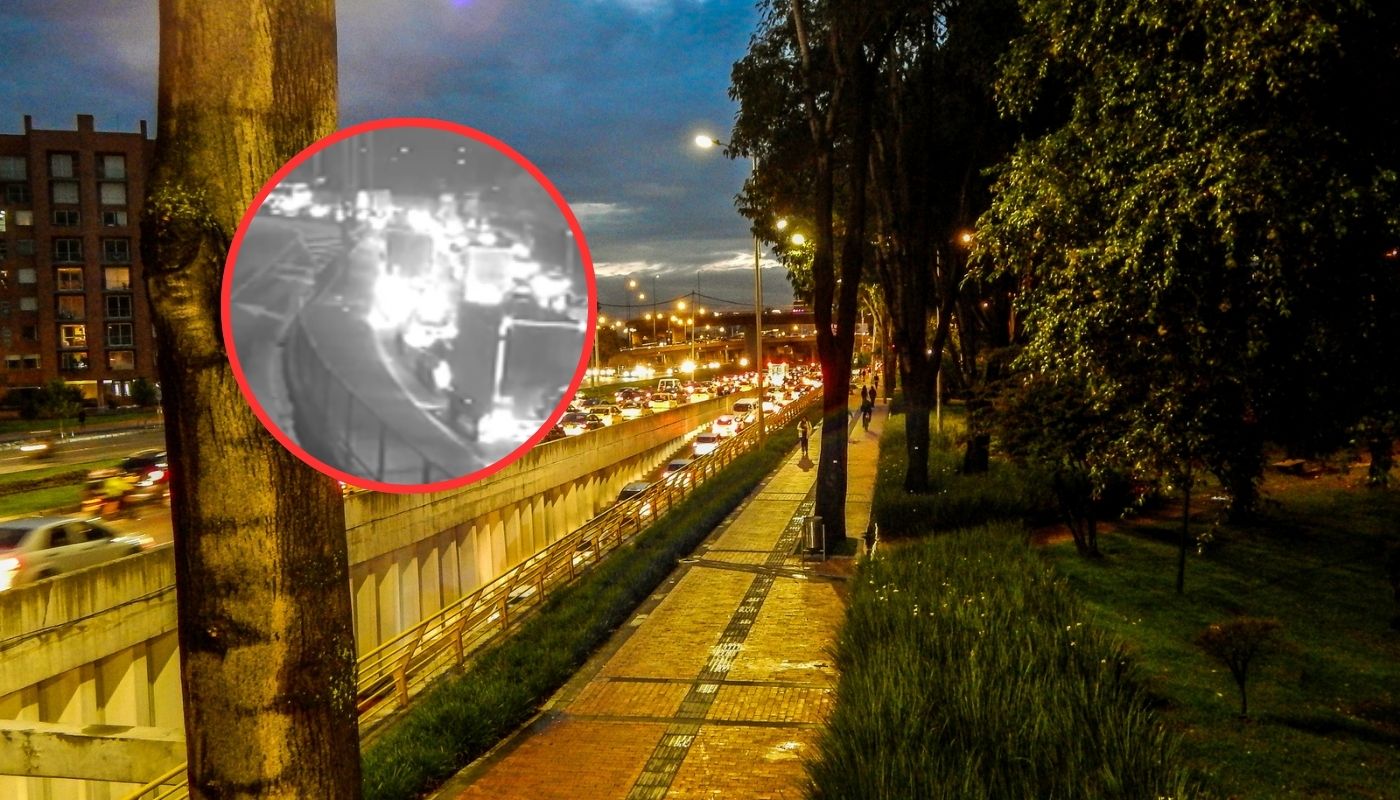 Advierten por alto tráfico en salida de Bogotá por la calle 80 dan ruta alterna