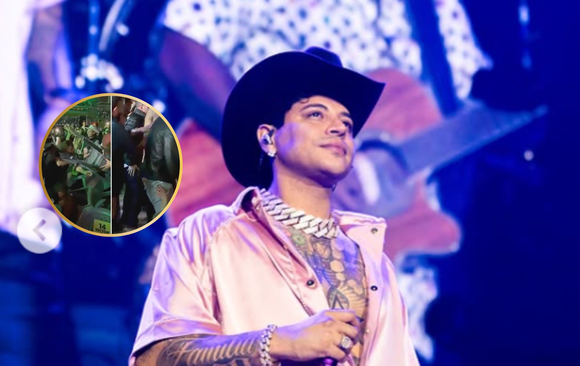 Video: mujeres protagonizaron riña en concierto de Grupo Firme en Bogotá