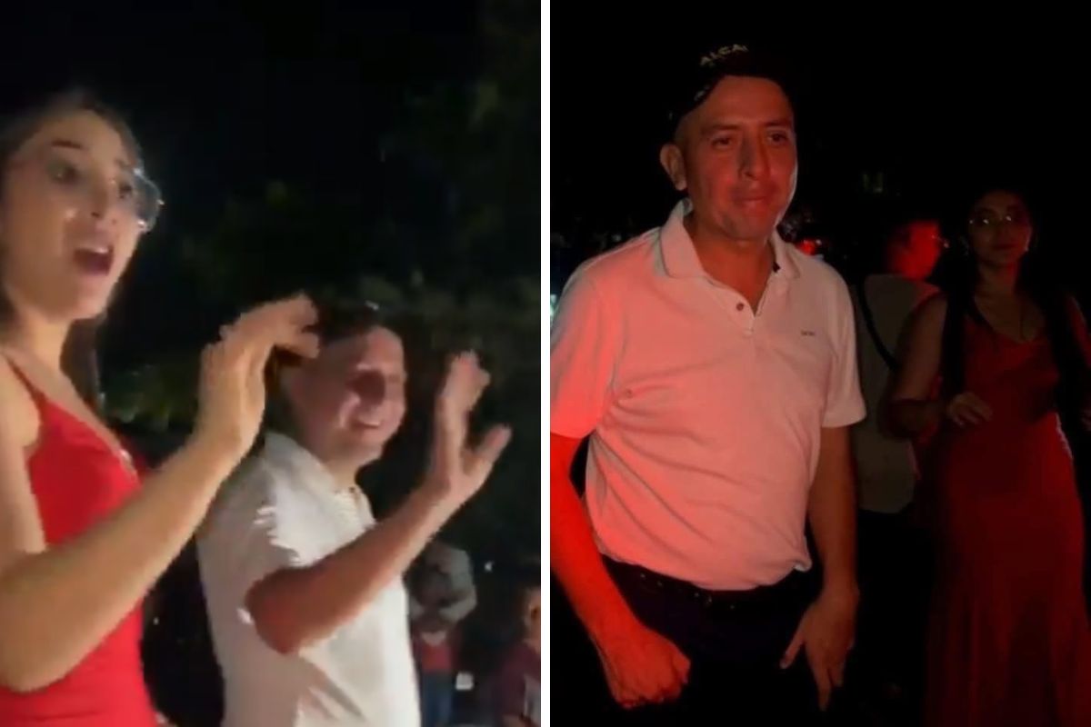 Nelson Marroquín, alcalde de Masagua, Guatemala, que fue asesinado a tiros cuando estaba con su esposa en un desfile navideño